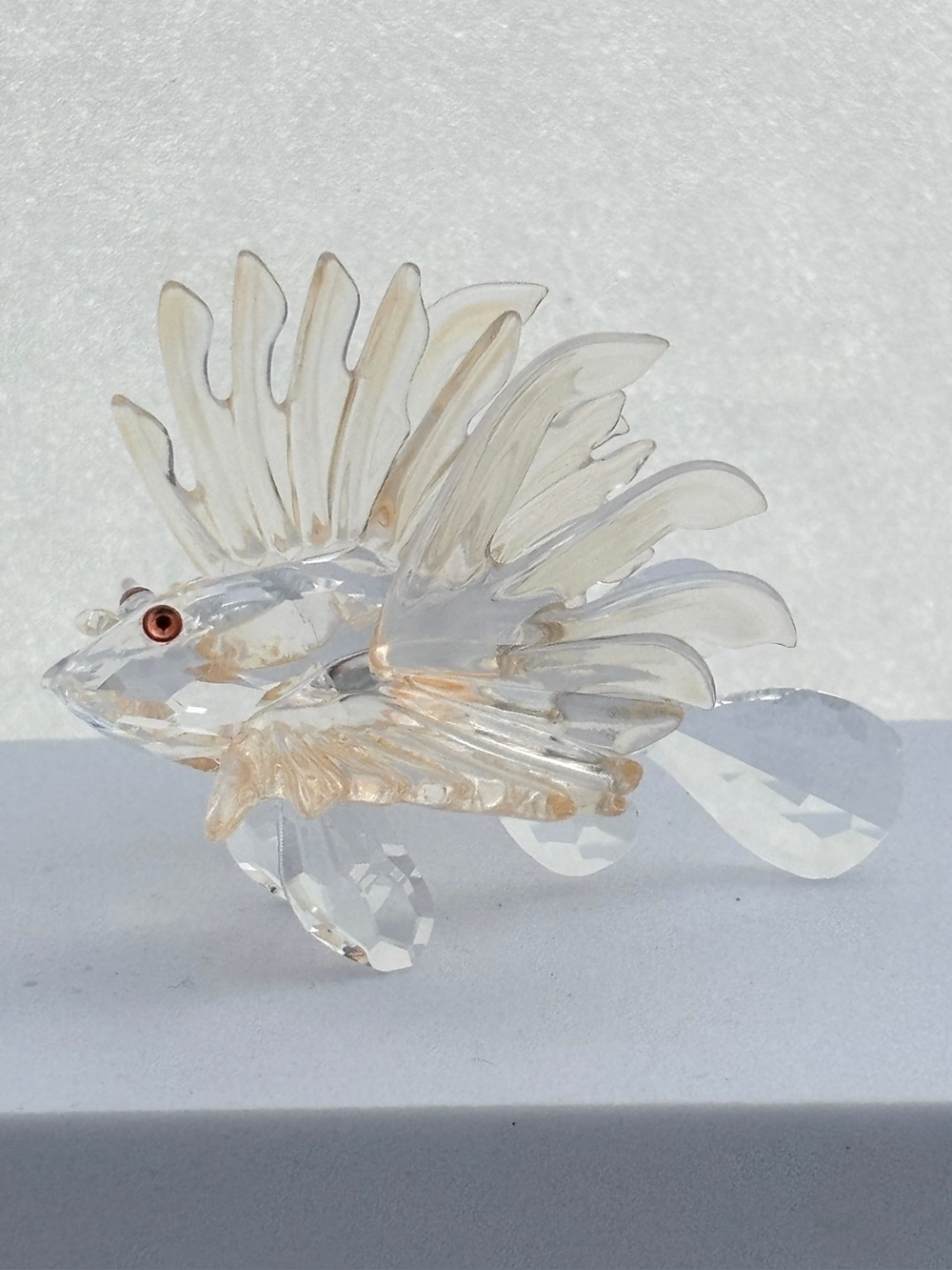 Retired Swarovski Crystal Lionfish Figurine